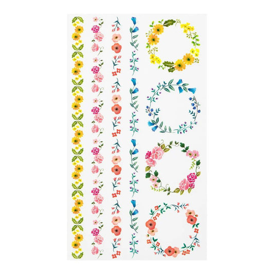 Midori Transfer Stickers - Wreath - 24Papershop