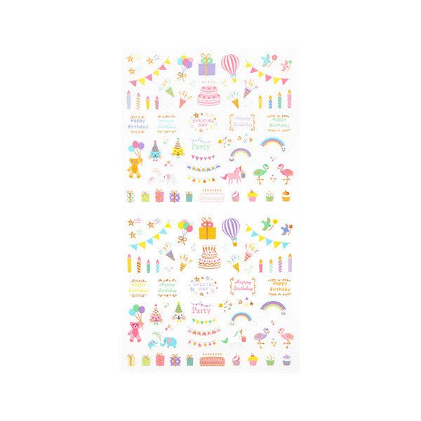 Midori TRAVELER'S Sticker Anniversary Birthday - 24Papershop