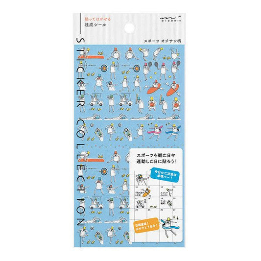 Midori TRAVELER'S Sticker Ojisan - 24Papershop