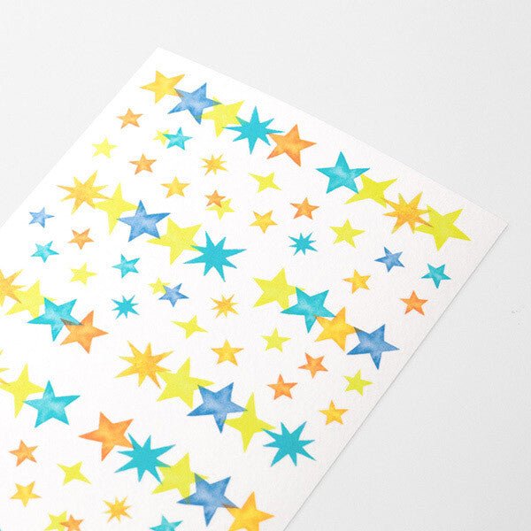 Midori TRAVELER'S Sticker Star - 24Papershop