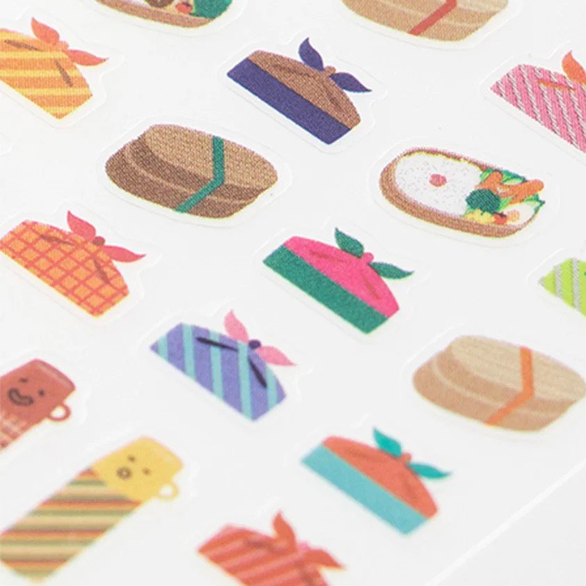 Midori TRAVELER'S Sticker Sushi - 24Papershop