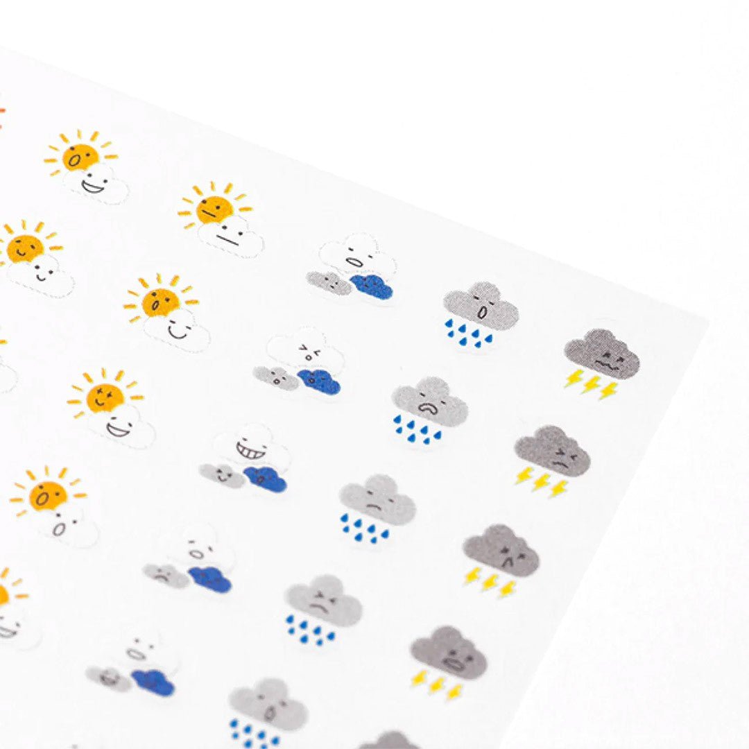 Midori TRAVELER'S Sticker Weather - 24Papershop