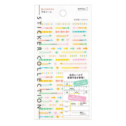 Midori TRAVELER'S Sticker Yoga - 24Papershop