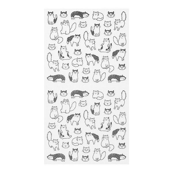 Midori TRAVELER'S Stickers Chat Cat - 24Papershop