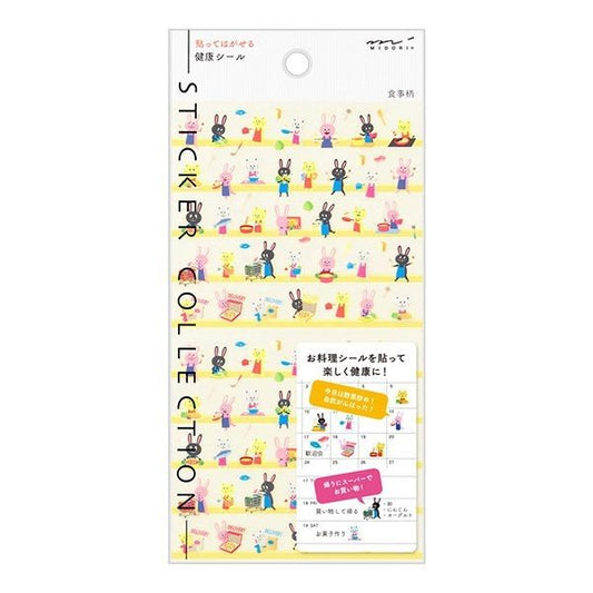 Midori TRAVELER'S Stickers Health Meal - 24Papershop