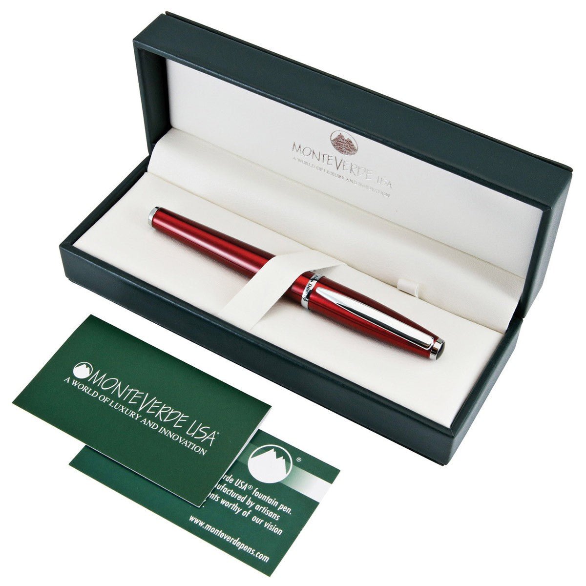 Monteverde Aldo Domani Vulpen - Red Medium - 24Papershop