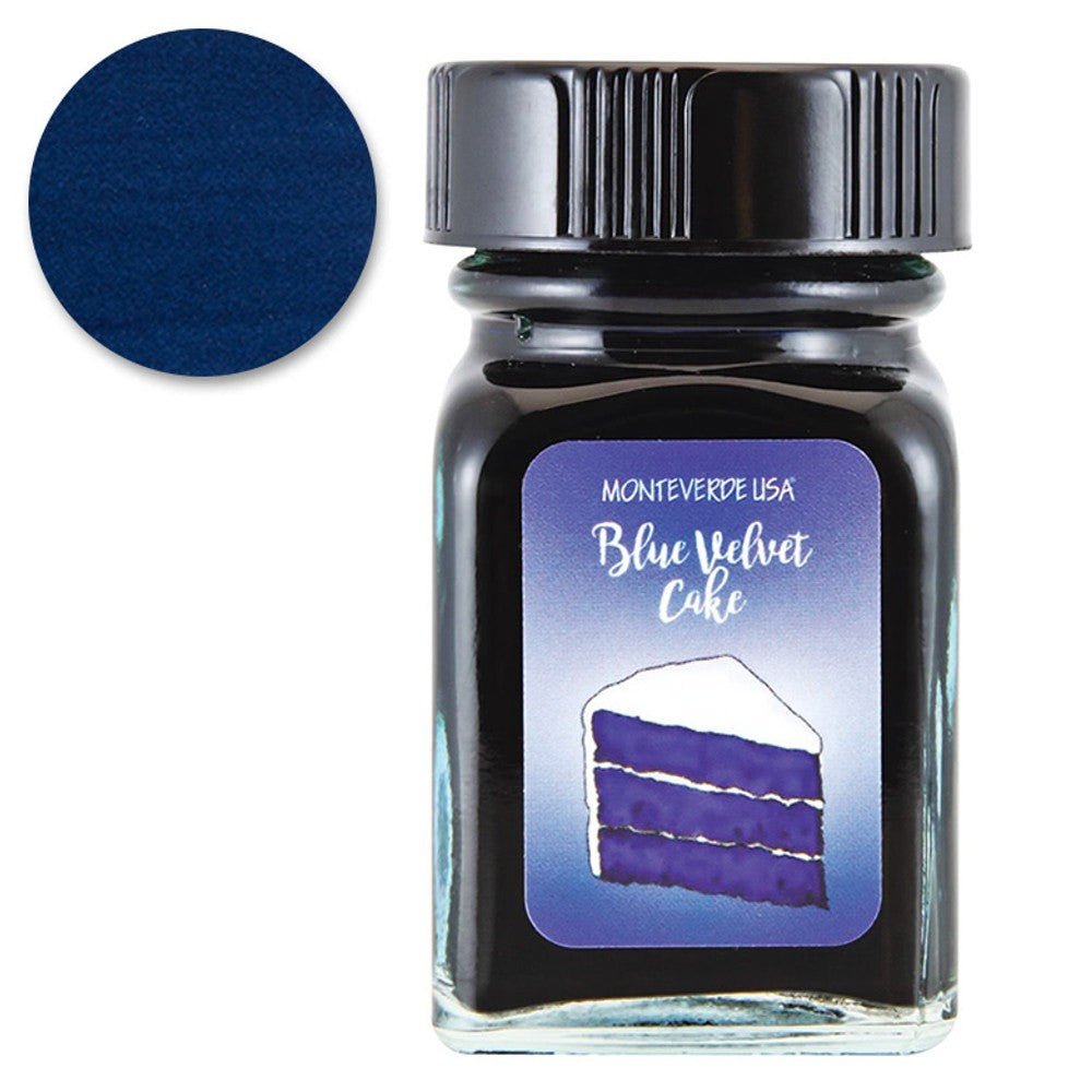 Monteverde Ink 30ml - Blue Velvet Cake - 24Papershop