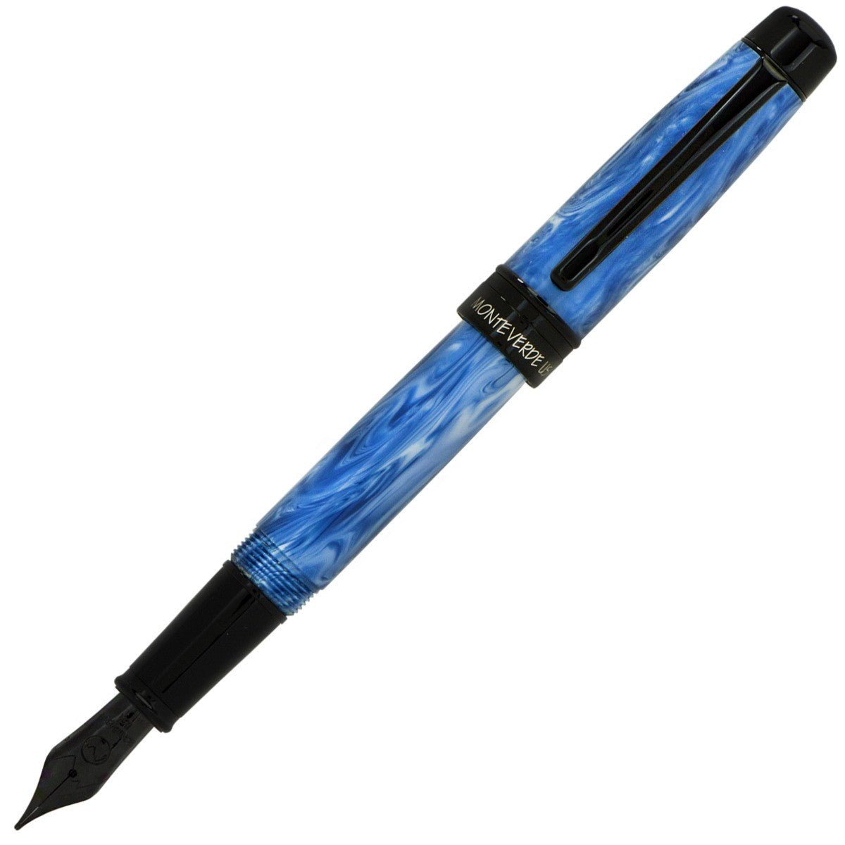 Monteverde Prima Vulpen - Swirl Blue - 24Papershop