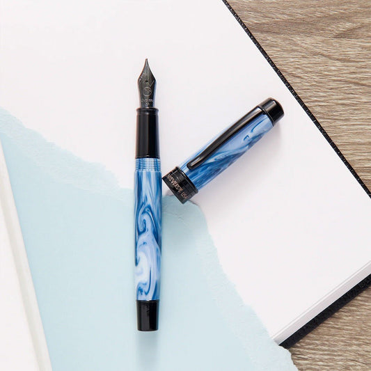 Monteverde Prima Vulpen - Swirl Blue - 24Papershop