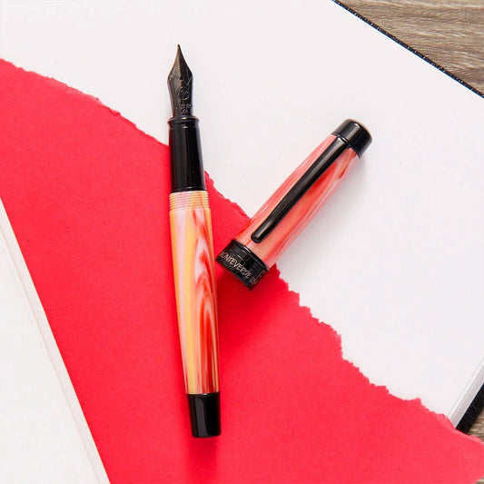 Monteverde Prima Vulpen - Swirl Red - 24Papershop