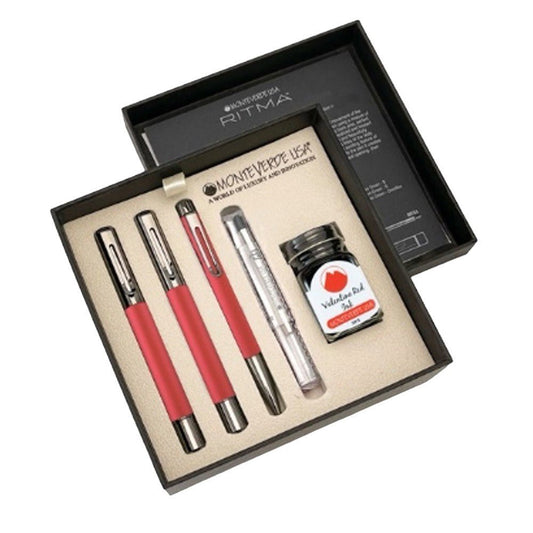 Monteverde Ritma Gift Set - Red - 24Papershop