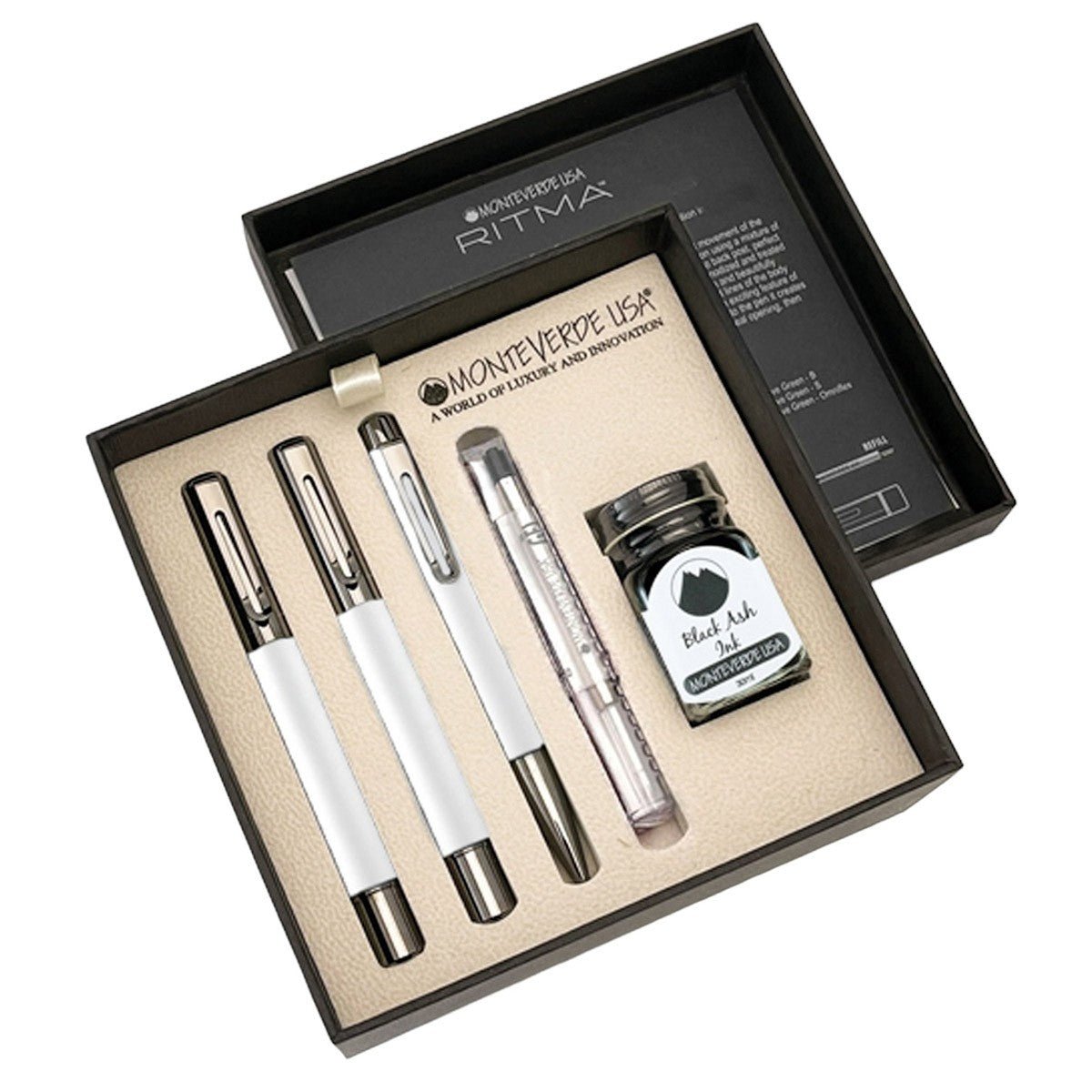 Monteverde Ritma Gift Set - Silver - 24Papershop