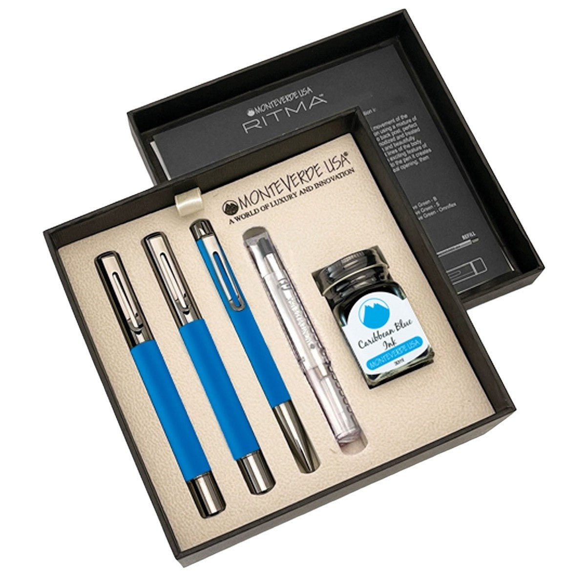 Monteverde Ritma Gift Set - Turquoise - 24Papershop