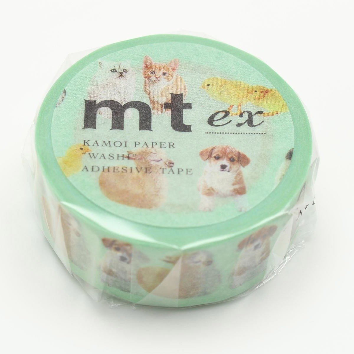 MT Masking Tape - Baby Animals - 18mm - 7m - 24Papershop