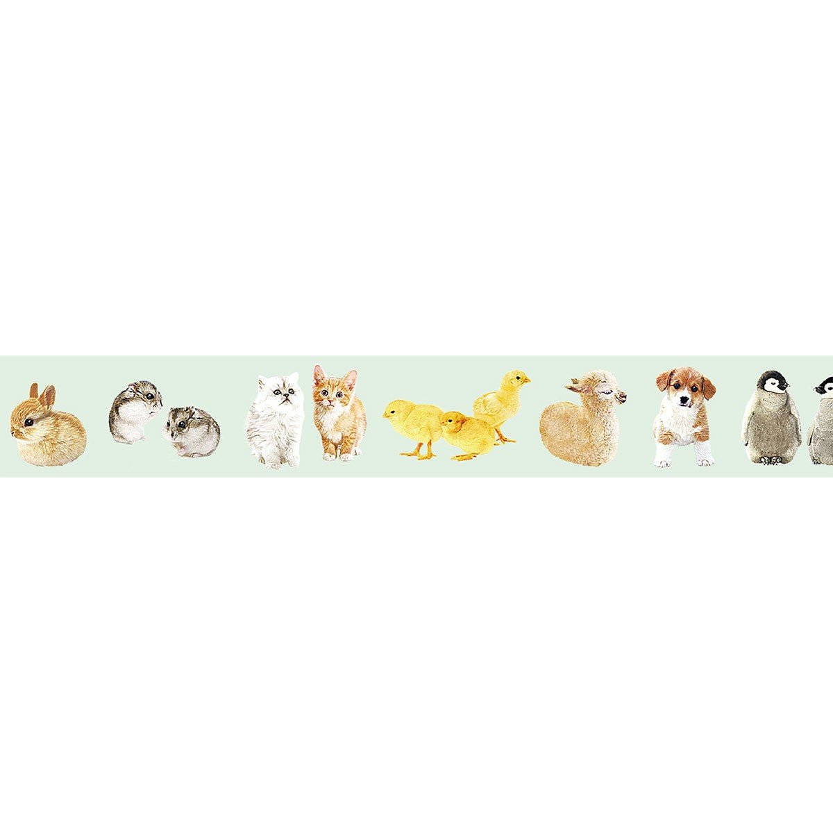 MT Masking Tape - Baby Animals - 18mm - 7m - 24Papershop