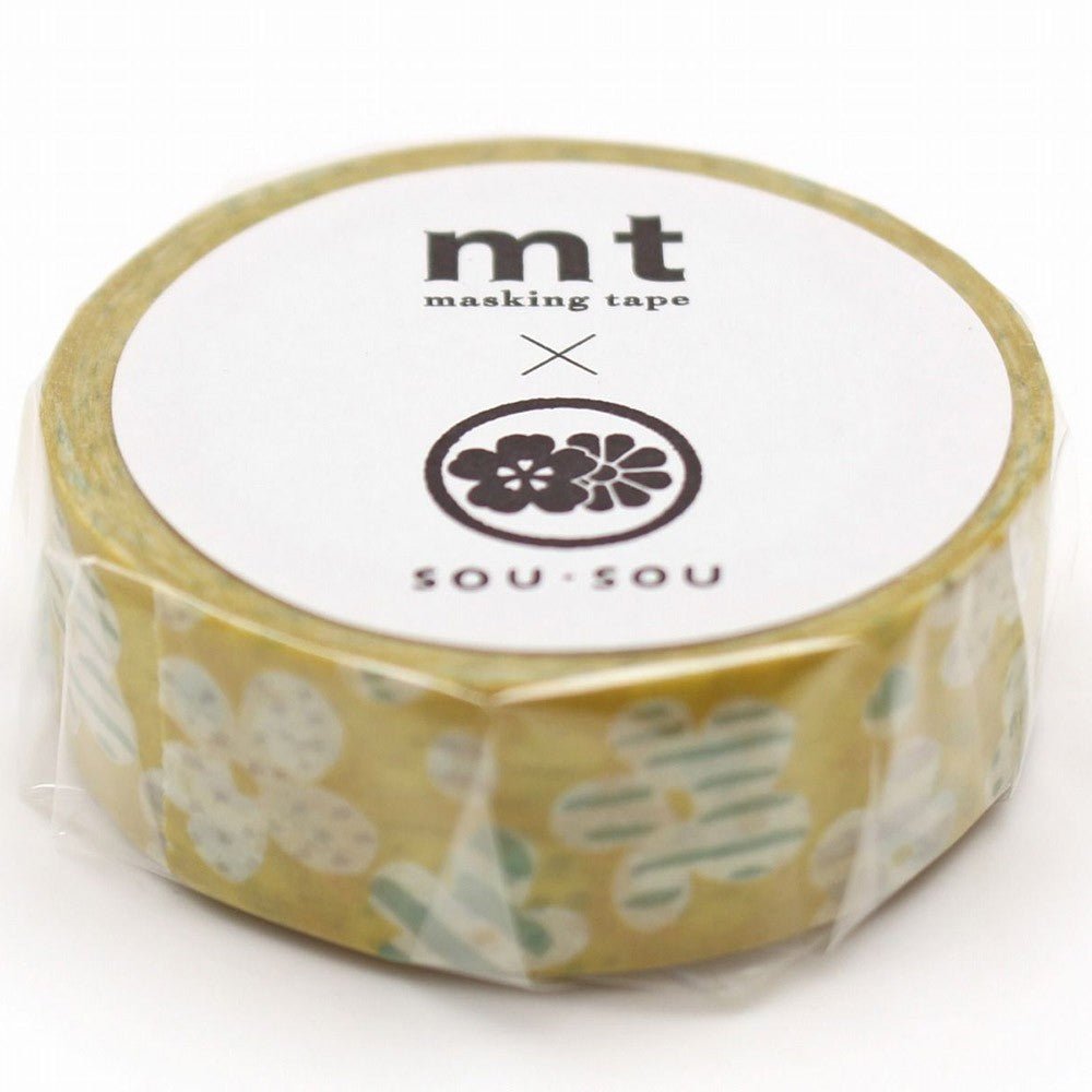 MT Masking Tape - Blooming - 15mm - 7m - 24Papershop