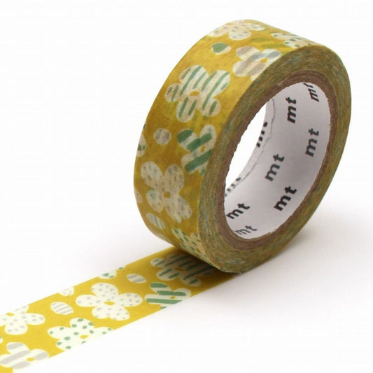 MT Masking Tape - Blooming - 15mm - 7m - 24Papershop