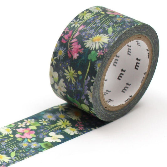 MT Masking Tape - Bluebellgray Woodline Walk - 24mm x 7m - 24Papershop