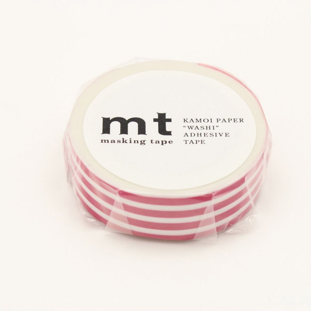 MT Masking Tape - Border Framboise - 15mm - 7m - 24Papershop