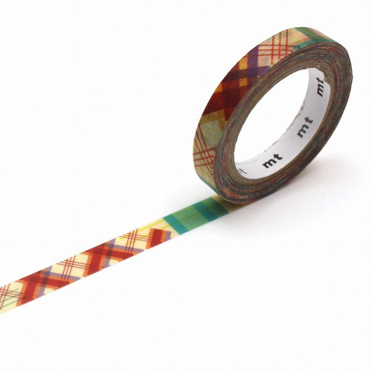 MT Masking Tape - Check Line - 7mm x 7m - 24Papershop