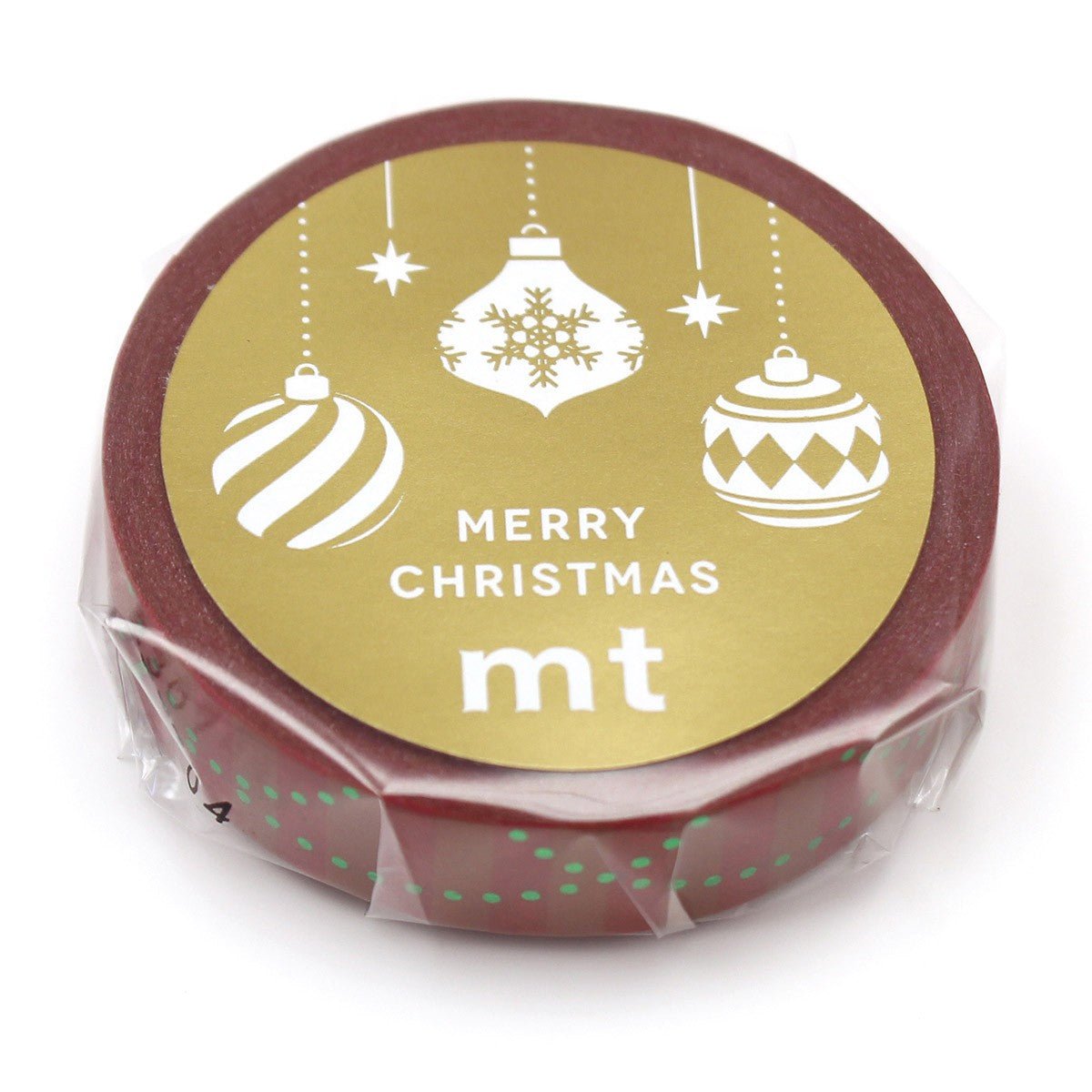 MT Masking Tape - Christmas Garland Pattern 10mm x 7m - 24Papershop