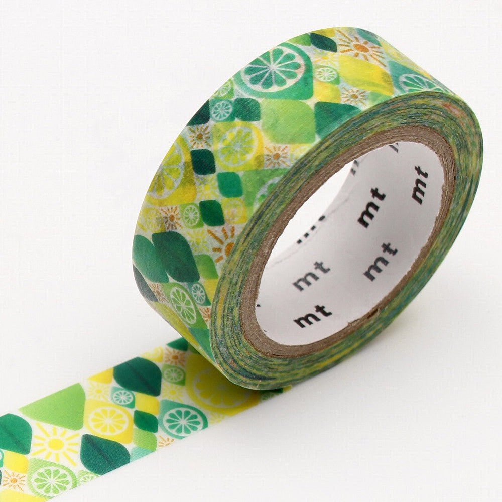 MT Masking Tape - Citrus 15mm x 7m - 24Papershop