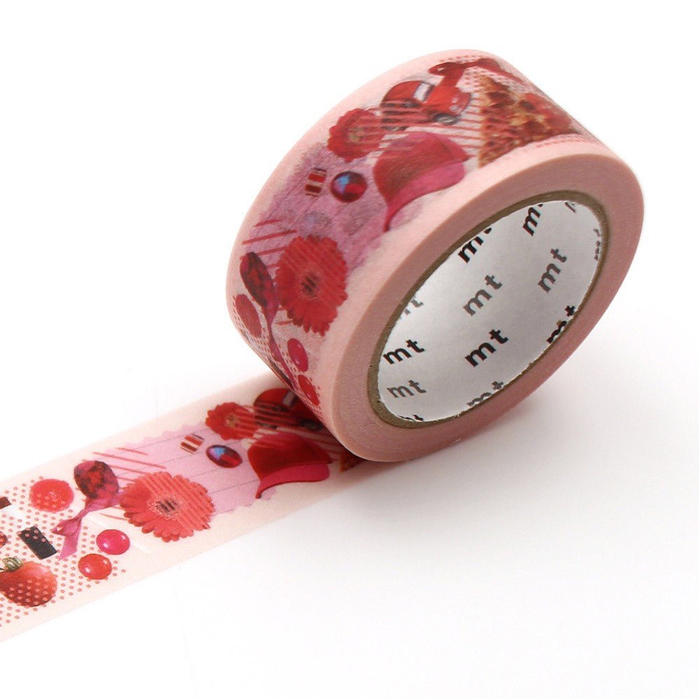 MT Masking Tape - Color Series Red - 20mm x 7m - 24Papershop