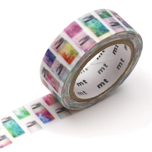 MT Masking Tape - Colorful Jar - 15mm - 7m - 24Papershop