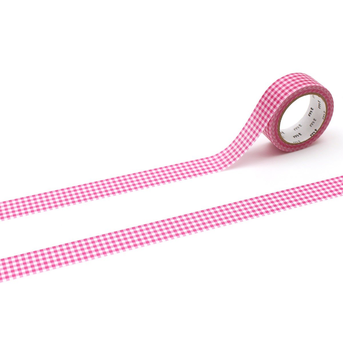 MT Masking Tape - Delicate Checkered Pink - 15mm x 7m - 24Papershop