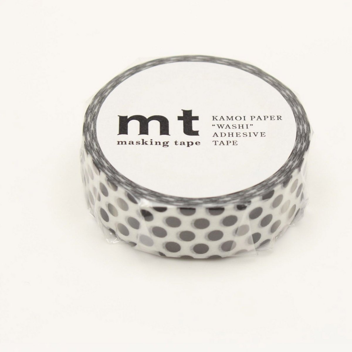 MT Masking Tape - Dot Black 2 - 15mm - 7m - 24Papershop