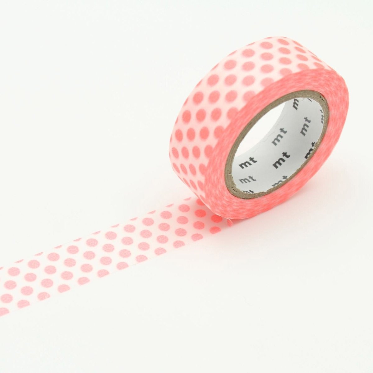 MT Masking Tape - Dot Shocking Red - 15mm - 7m - 24Papershop