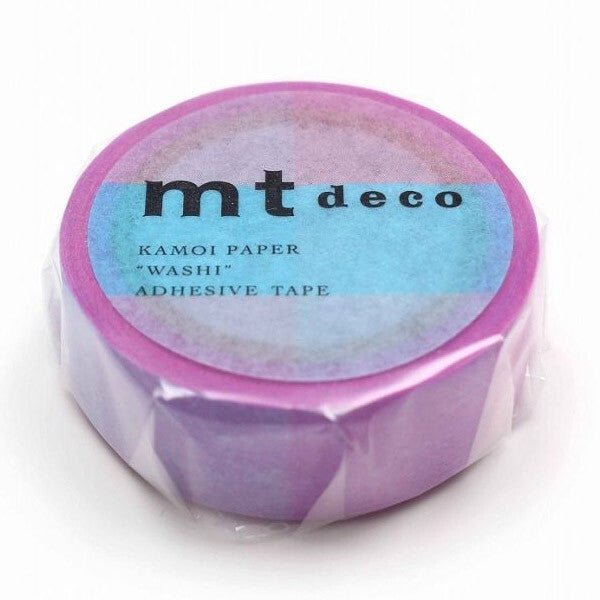 MT Masking Tape - Fluorescent Gradation Pink x Blue - 15mm - 7m - 24Papershop