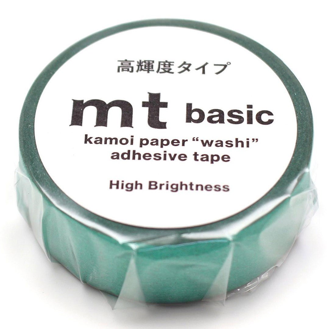 MT Masking Tape - Green [High Brightness] - 15mm - 7m - 24Papershop