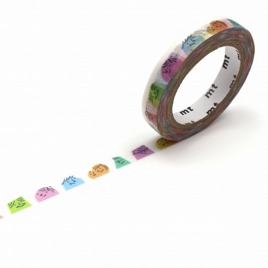 MT Masking Tape - Half Face - 7mm x 7m - 24Papershop