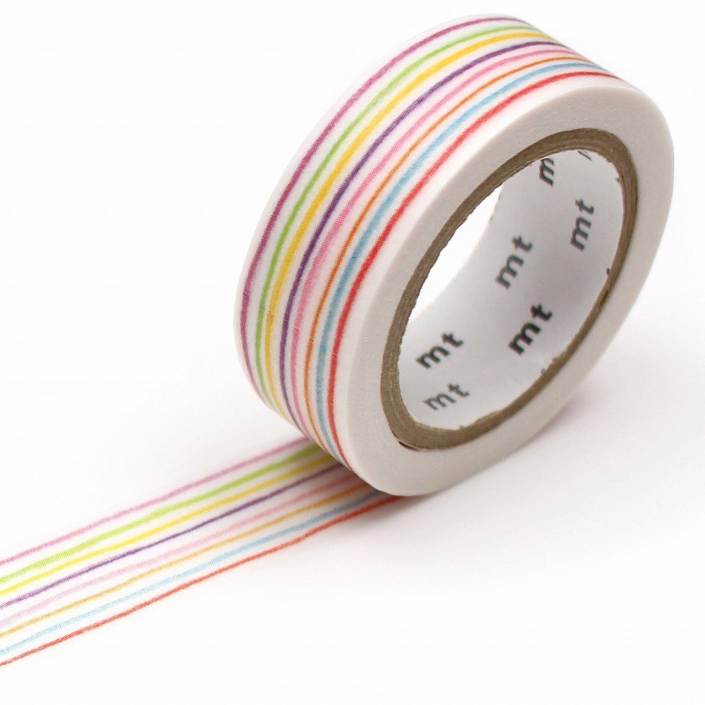 MT Masking Tape - Iro Enpitsu Border 15mm x 7m - 24Papershop