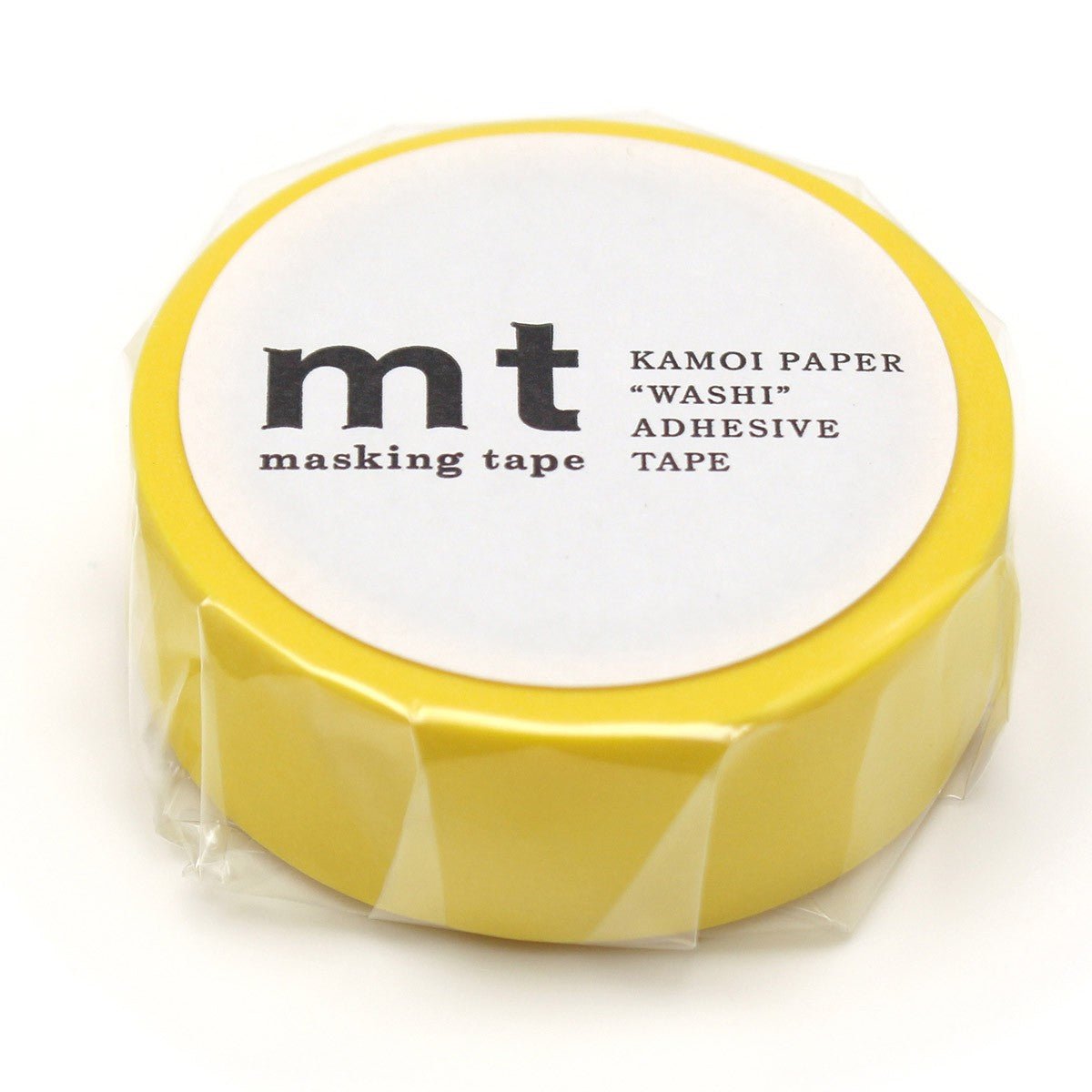 MT Masking Tape - Matte Yellow 15mm x 7m - 24Papershop