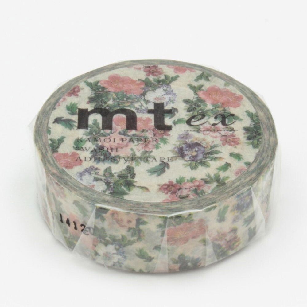 MT Masking Tape - Mini Flower Botanical - 15mm - 7m - 24Papershop