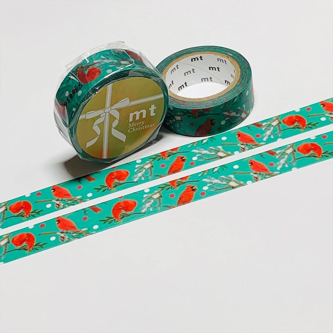 MT Masking Tape - Northern Cardinal - 15mm x 7m - 24Papershop