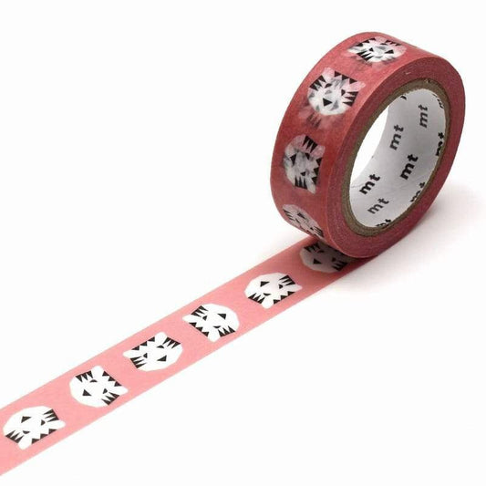 MT Masking Tape - Papier Tigre - Lee Tigre Pink - 15mm - 7m - 24Papershop