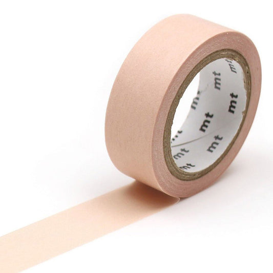 MT Masking Tape - Pastel Carrot - 15mm - 7m - 24Papershop