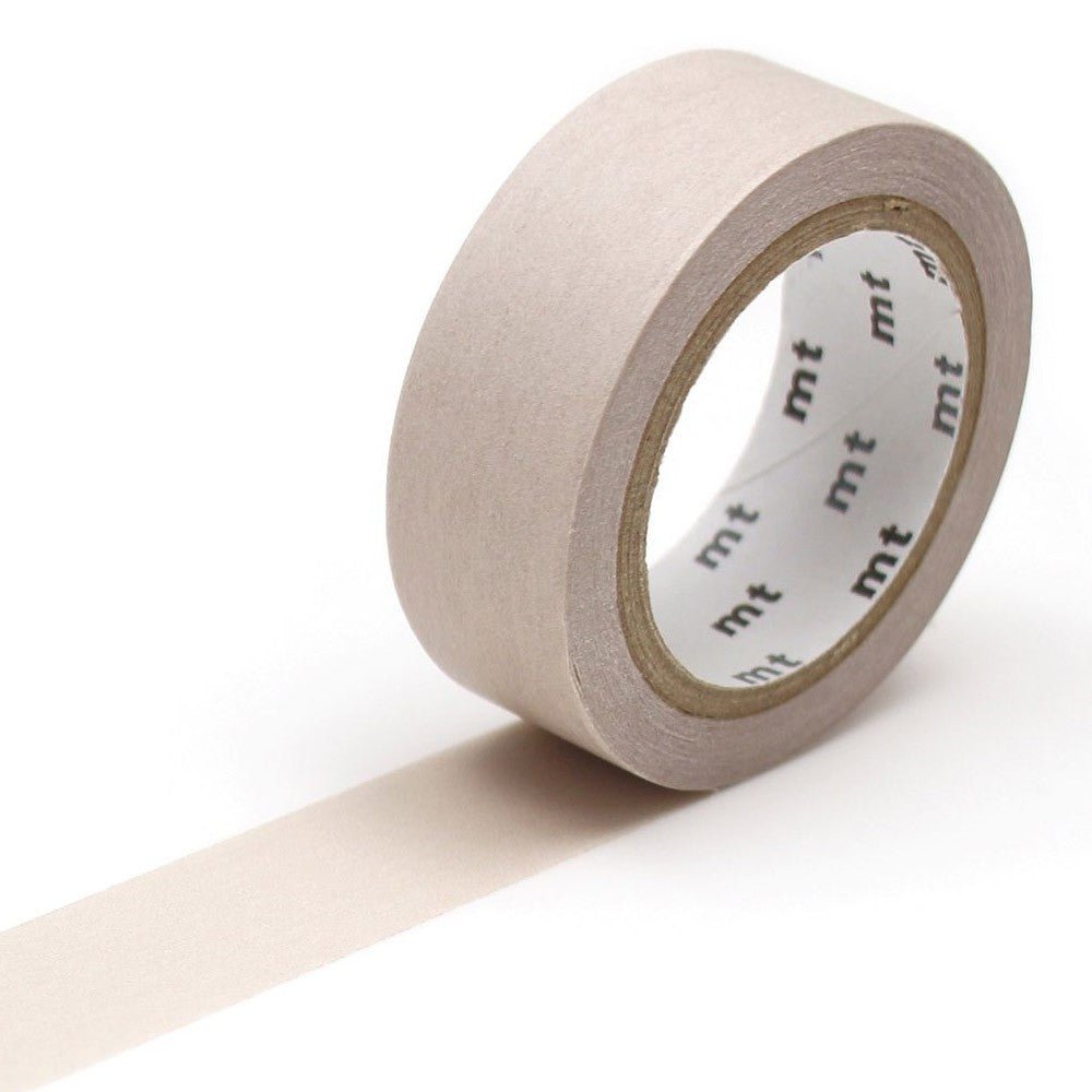 MT Masking Tape - Pastel Cocoa - 15mm - 7m - 24Papershop