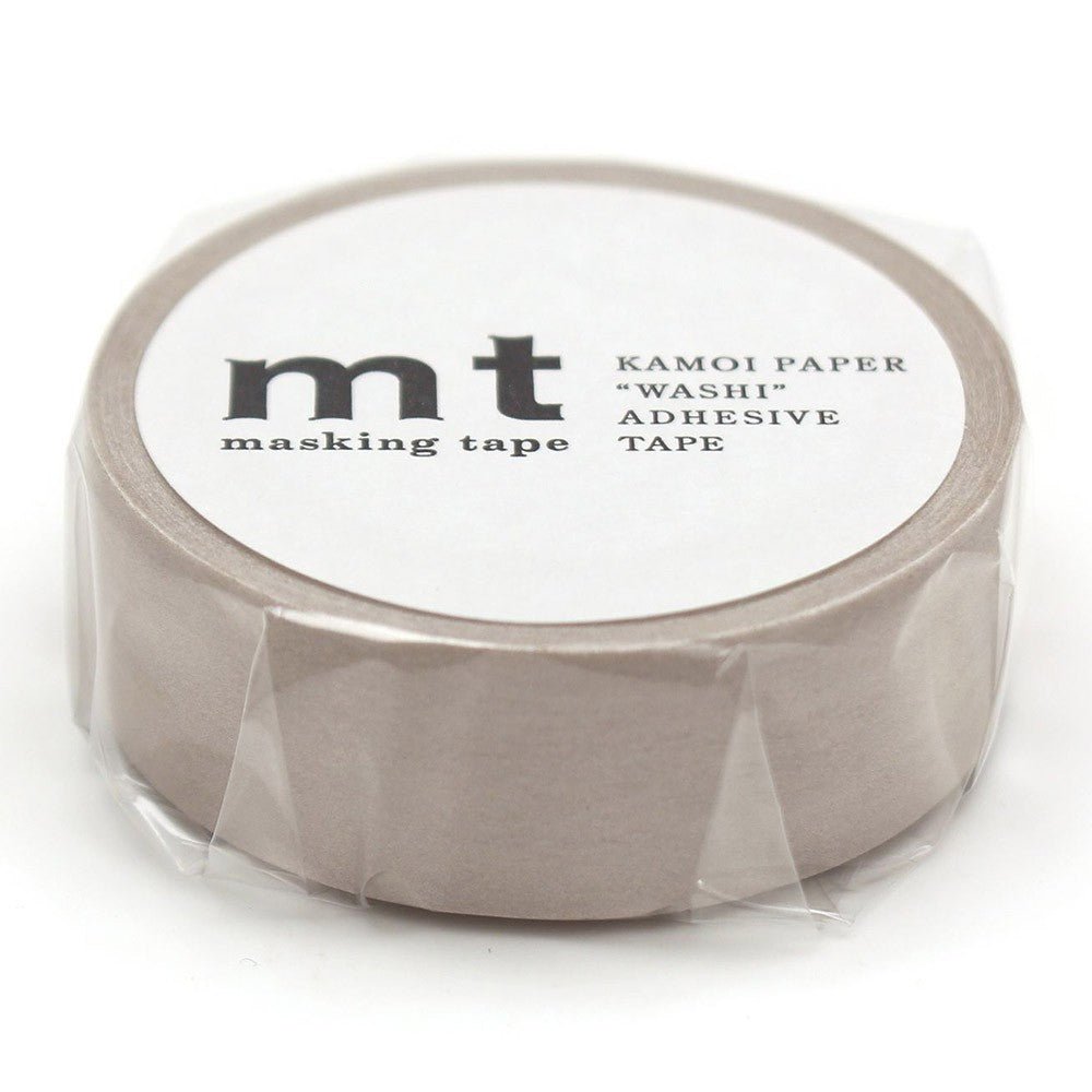 MT Masking Tape - Pastel Cocoa - 15mm - 7m - 24Papershop