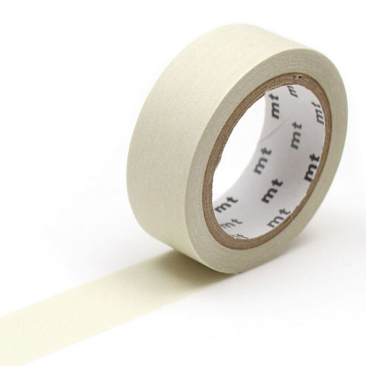 MT Masking Tape - Pastel Ivory 15mm x 7m - 24Papershop