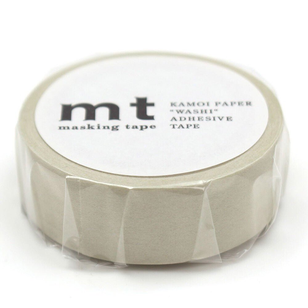 MT Masking Tape - Pastel Ivory 15mm x 7m - 24Papershop