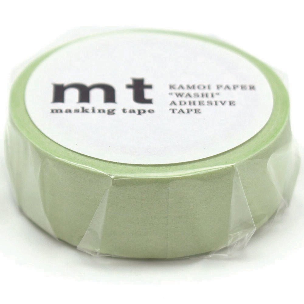 MT Masking Tape - Pastel Leaf - 15mm - 7m - 24Papershop