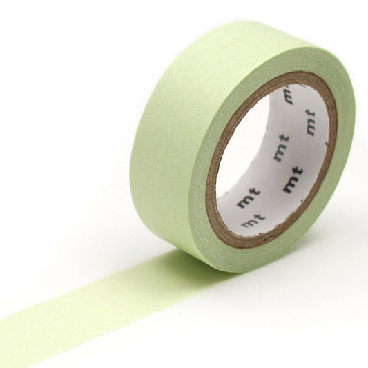 MT Masking Tape - Pastel Leaf - 15mm - 7m - 24Papershop