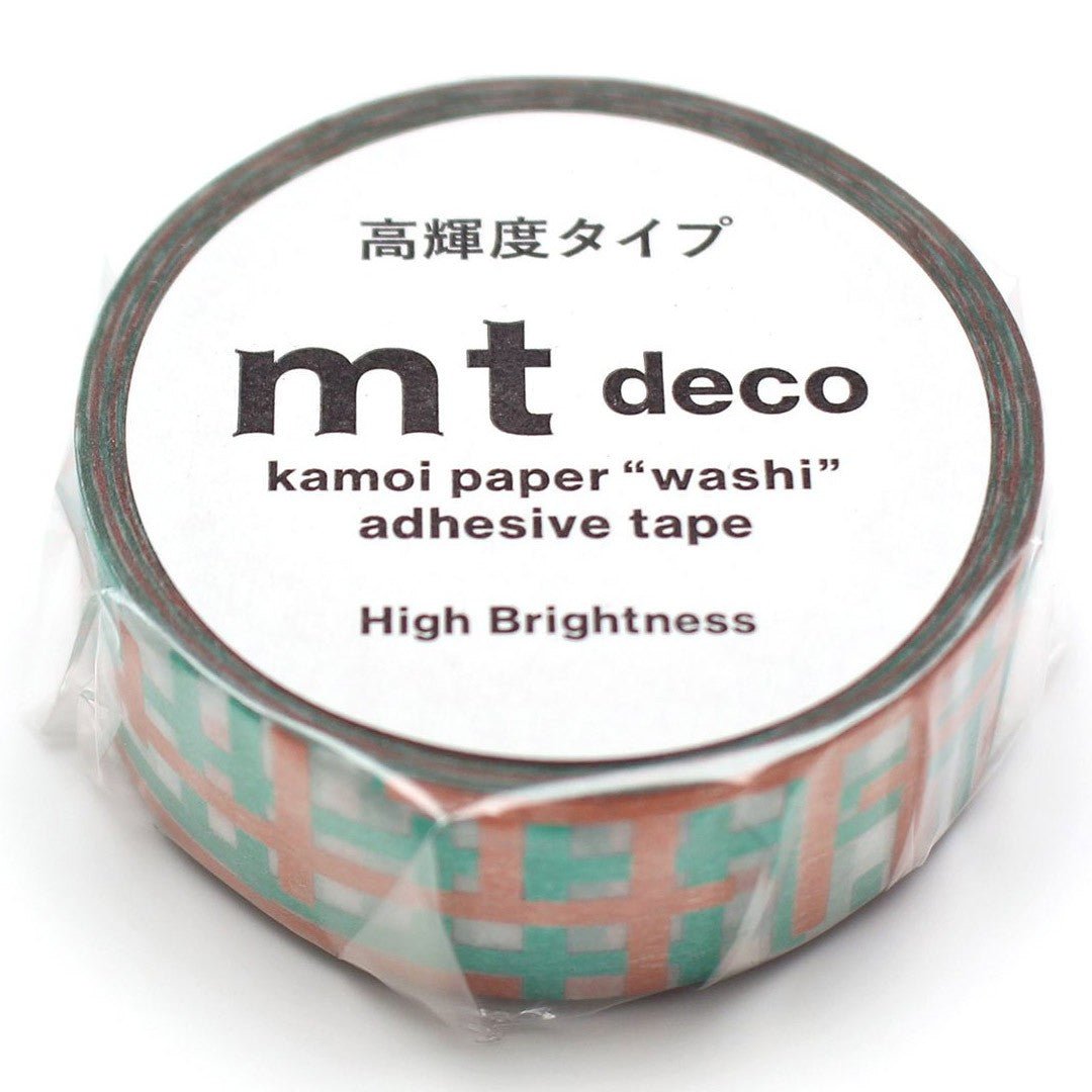 MT Masking Tape - Random Lattice [High Brightness] - 15mm - 7m - 24Papershop