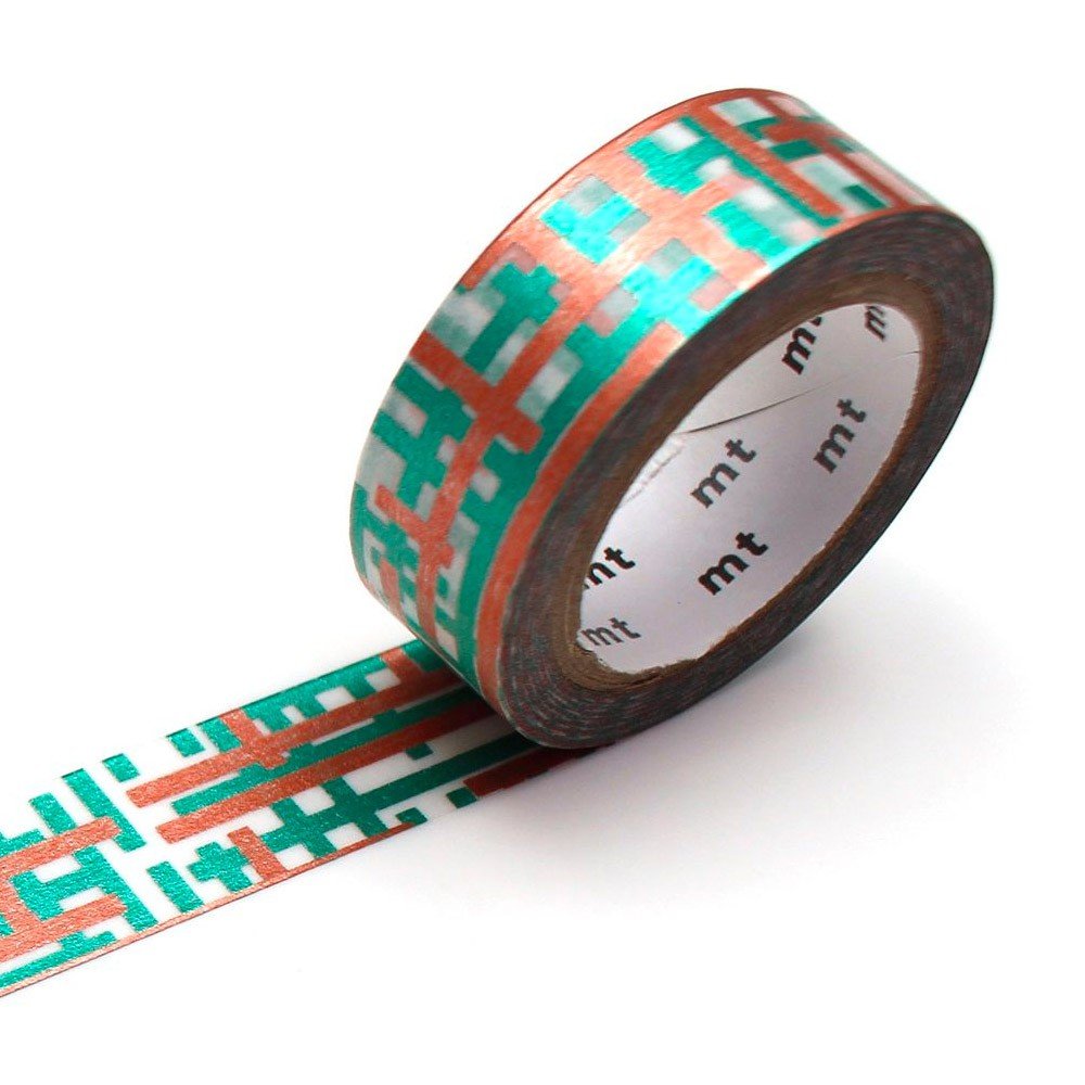 MT Masking Tape - Random Lattice [High Brightness] - 15mm - 7m - 24Papershop