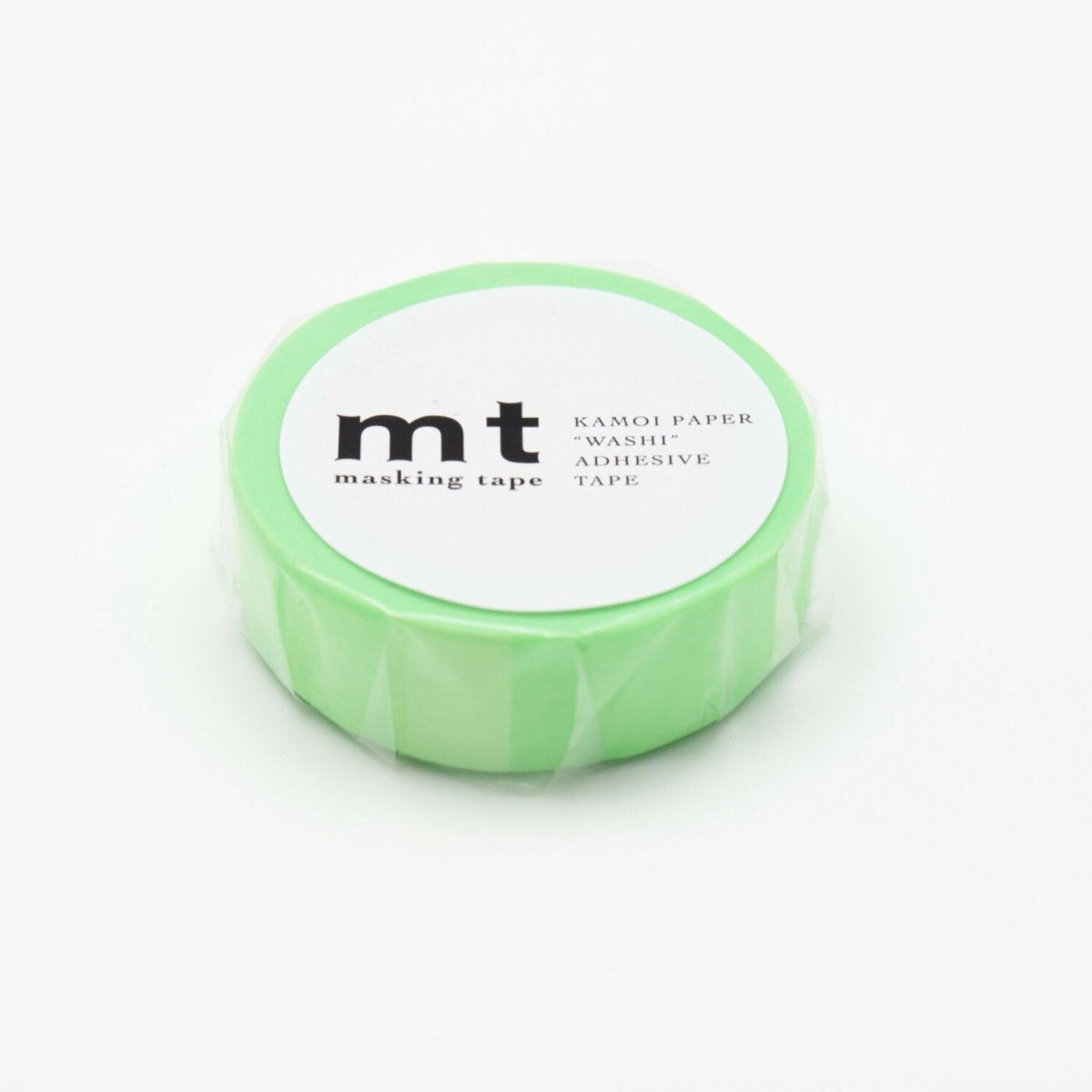 MT Masking Tape - Shocking Green - 15mm - 7m - 24Papershop