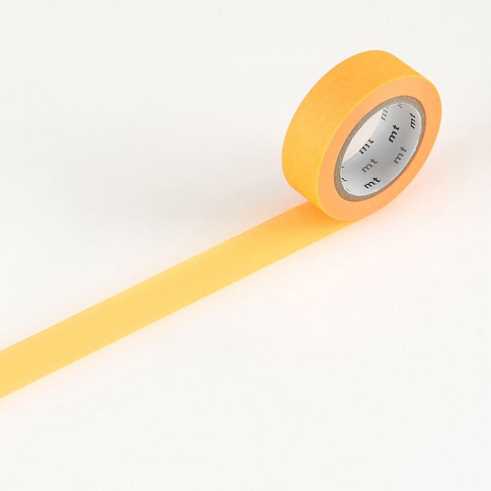 MT Masking Tape - Shocking Orange - 15mm - 7m - 24Papershop